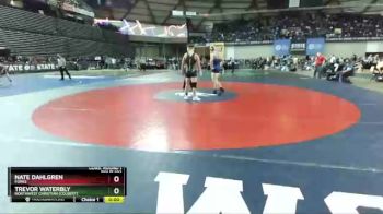 1 lbs Cons. Round 1 - Trevor Waterbly, Northwest Christian (Colbert) vs Nate Dahlgren, Forks