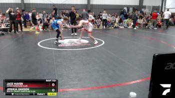138 lbs Cons. Round 2 - Jace Mayer, Camas Wrestling Club vs Joshua Hanson, Reality Sports Wrestling Club