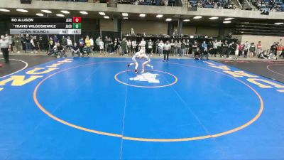 106 lbs Cons. Round 4 - Travis Wilgosiewicz, Algonquin (Jacobs) vs Bo Allison, Jerseyville