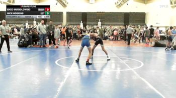 93 lbs Rr Rnd 2 - Enzo Musiolowski, Triumph Blue - MSE vs Nick Hoskins, Gentile Trained - MSE