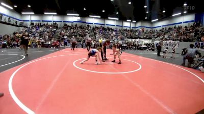 58 lbs Round Of 16 - Baylor Crawford, Pauls Valley Panther Pinners vs Reed Musgrove, Harrah Little League Wrestling
