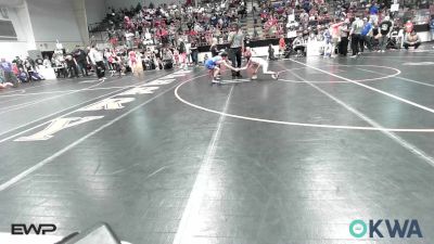 80 lbs Final - Bennett Dawson, Raw Wrestling Club vs Bowen Schubert, Chandler Takedown Club