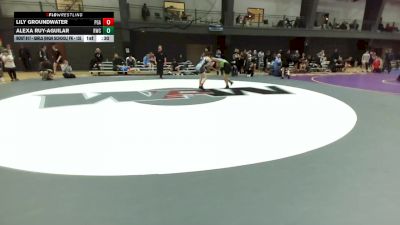 Cons. Semis - Lily Groundwater, Pioneer Grappling Academy vs Alexa Ruy-Aguilar, Rebels Wrestling Club