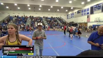 150 lbs Quarterfinal - Casey Otero, Norwalk vs Kimberly Caldera, Santa Ana Wrestling