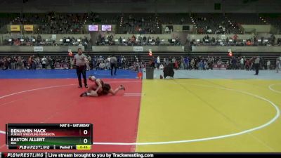 85 lbs Cons. Round 2 - Benjamin Mack, Pursuit Wrestling Minnesota vs Easton Allert, BGC