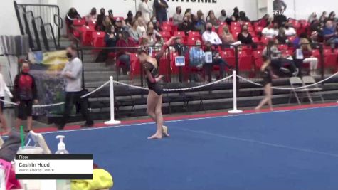Cashlin Hood - Floor, World Champ Centre - 2021 Region 3 Women's Championships