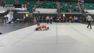 1A-4A 150 Cons. Round 3 - Matthew Brown, Randolph vs Austin Jacks, Shoals Christian Schools