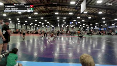 80 lbs Rr Rnd 2 - Dean Eckert, RedNose Wrestling School ES vs Macoy Morency, Team RJN
