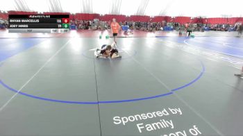 107 lbs Round 1 (10 Team) - Joey Hines, Cedar Rapids Xavier vs Rhyan Marcellis, Batavia