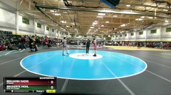 125 lbs Quarterfinal - Benjamin Nadig, Sturgis vs Broderyk Mohl, Beulah-Hazen
