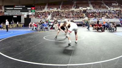 175-D1 5th Place Match - Timothy Terrones, Mountain View (Mesa) High School vs Logan Whitacre, Kofa High School