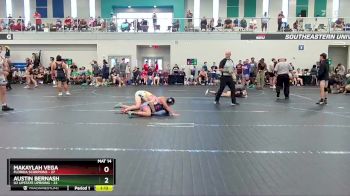 120 lbs Semis & 1st Wrestleback (8 Team) - Austin Bernash, U2 Upstate Uprising vs Makaylah Vega, Florida Scorpions