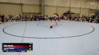 170 lbs Placement Matches (16 Team) - Jael Miller, Pennsylvania Blue vs Naomi Simon, Iowa