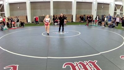 130 lbs Champ. Round 1 - Teagan Miller, Colorado vs Cadence Hansen, Utah