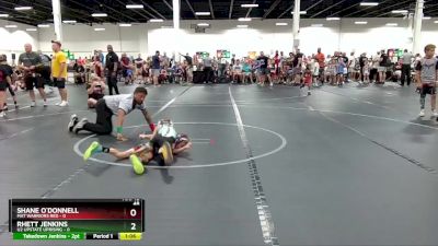 48 lbs Round 1 (4 Team) - Shane O`Donnell, Mat Warriors Red vs Rhett Jenkins, U2 Upstate Uprising