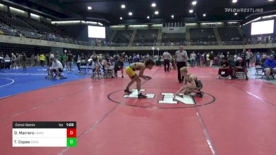 140 lbs Consolation - Dominick Marrero, Umas vs Trevor Copes, Dover