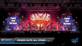Power Elite All Stars - Midnight [2022 L2.2 Junior - PREP Day 2] 2022 Spirit Sports Palm Springs Grand Nationals