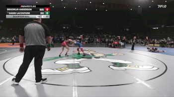 4A/3A/2A/1A Girls 140 Quarterfinal - Brooklin Anderson, Madras Girls vs Danin Lacouture, Siuslaw / Mapleton Girls