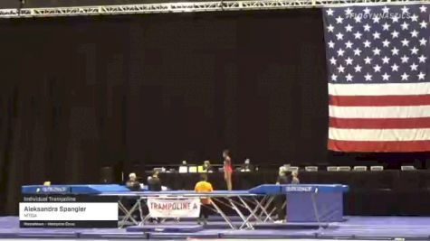 Aleksandra Spangler - Individual Trampoline, MTGA - 2021 USA Gymnastics Championships
