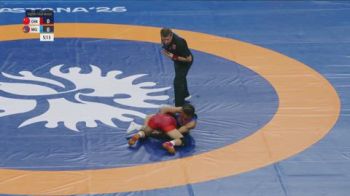 57 kg 1/8 Final - Kexin Hong, China vs Khulan Batkhuyag, Mongolia