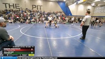 73 lbs Quarterfinal - Dakota Martinson, Roy Wrestling Club vs RAllen Kay, Team Prestige