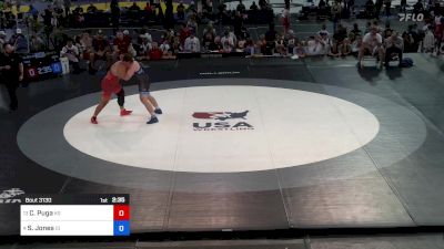 285 lbs Rnd Of 16 - Corbin Puga, KS vs Shilo Jones, ID