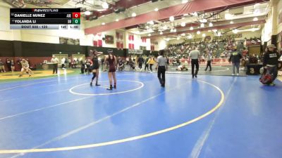 120 lbs Cons. Round 4 - Yolanda Li, Diamond Bar vs Danielle Nunez, Adelanto