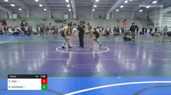 132 lbs Consolation - Carson Kist, MD vs Gavin Andreoni, KY