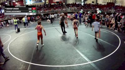 65 lbs Champ. Round 2 - Bishop Unger, Lincoln Squires Wrestling Club vs Ryan Lachowicz, MWC Wrestling Academy