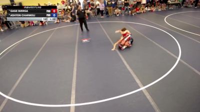 132 lbs Semis - Gage Bjerga, Pinnacle vs Ashton Charmoli, Pinnacle