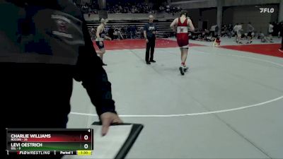 160 lbs Quarterfinals (8 Team) - Charlie Williams, Rocori vs Levi Oestrich, GSL