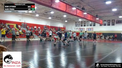 High School - 124 lbs Prelims - Dom Litterio, Morris Knolls vs Alex Pigna, South Plainfield
