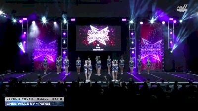CheerVille NV - Purge [2026 L2 Youth - Small DAY 2] 2026 JAMfest Cheer Super Nationals