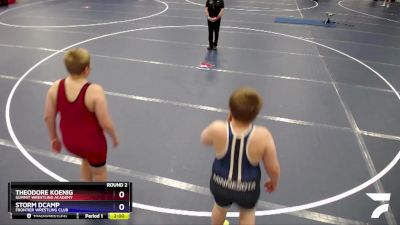 190 lbs Round 2 - Theodore Koenig, Summit Wrestling Academy vs Storm DCamp, Frontier Wrestling Club