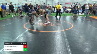 E-160 lbs Round Of 32 - Carson Baumgardner, OH vs Tamar Jasper, NY