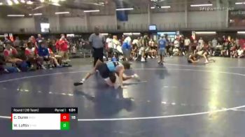 126 lbs Round 1 (16 Team) - Wesley Loftin, Strong House - Blue vs Cj Duren, Backyard Brawlers