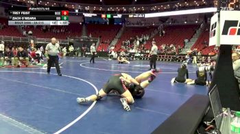 3A-215 lbs Cons. Round 4 - Trey Feist, North Scott vs Zach O`Meara, Indianola
