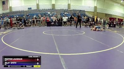 94 lbs Cons. Round 2 - Paxton Laughlin, OH vs Riley Smith, PA