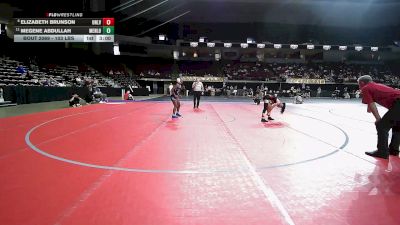 103 lbs Round Of 16 - Elizabeth Brunson, UNLV vs Megene Abdullah, Menlo College