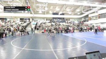 106 lbs Cons. Round 4 - Garrett Bracken, Riverton vs Cache Smith, Bear River