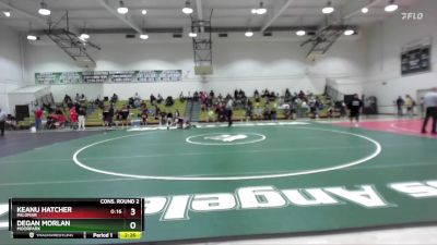 165 lbs Cons. Round 2 - Degan Morlan, Moorpark vs Keanu Hatcher, Palomar