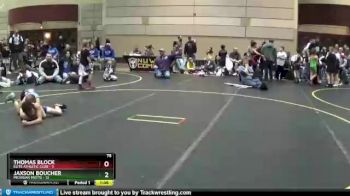 75 lbs Round 1 (3 Team) - THOMAS BLOCK, Elite Athletic Club vs Jaxson Boucher, Michigan Mutts