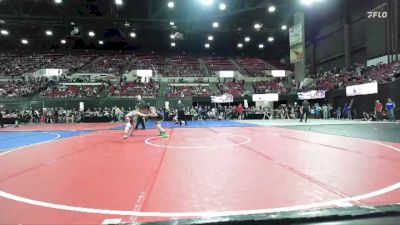100 lbs Cons. Round 4 - Orrin Mason, Glasgow Wrestling Club vs Lorenzo Castro, Scrap Yard Garage Wrestling