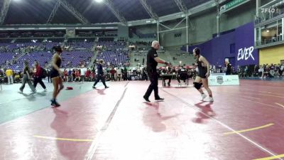 110 lbs Round 1 (16 Team) - Angelina Hargate, Gannon University vs Gabriele Tedesco, McKendree University