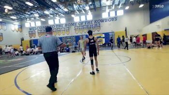 106 lbs Round 7 (8 Team) - Daren Dejesus, The Outsiders vs Luke Mims, Black Hive