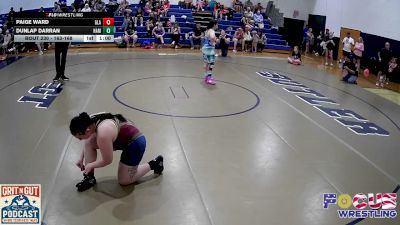 163-168 lbs Round 2 - Dunlap Darran, Hampton vs Paige Ward, Gladiators