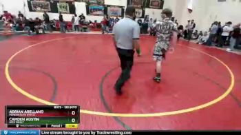 195 Boys Quarterfinal - Adrian Arellano, Pomona Elite (PWCC) vs Camden Austin, Holy Family