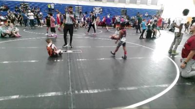 50 lbs Round 3 - Eli Franklin, Might Warriors Wrestling Acad vs Thomas Smith, White Knoll