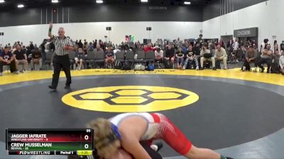 95 lbs Round 4 (6 Team) - Crew Musselman, Revival vs Jagger Iafrate, Wrestling University