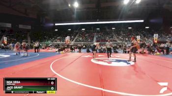 3A-220 lbs Quarterfinal - Noa Vega, Worland vs Jace Grant, Cody